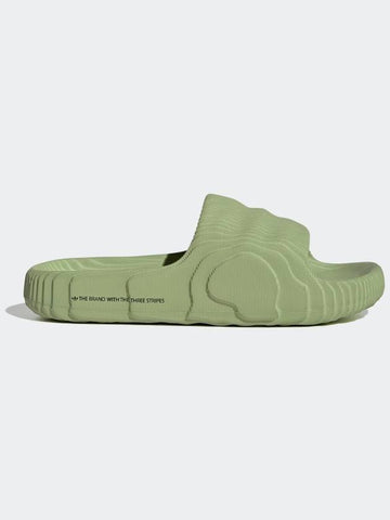 Adilette 22 Magic Slippers Green - ADIDAS - BALAAN 1