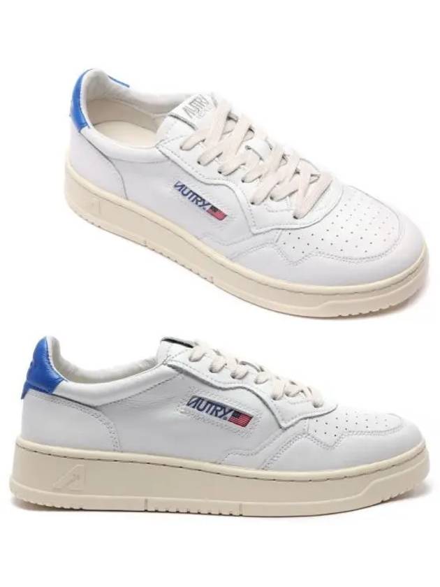 Medalist Blue Tab Low Top Sneakers White - AUTRY - BALAAN 2