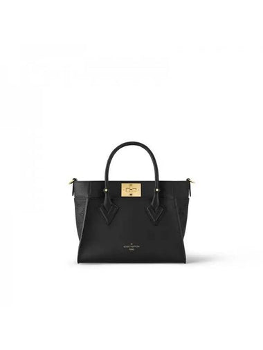 On My Side PM Tote Bag Black - LOUIS VUITTON - BALAAN 1