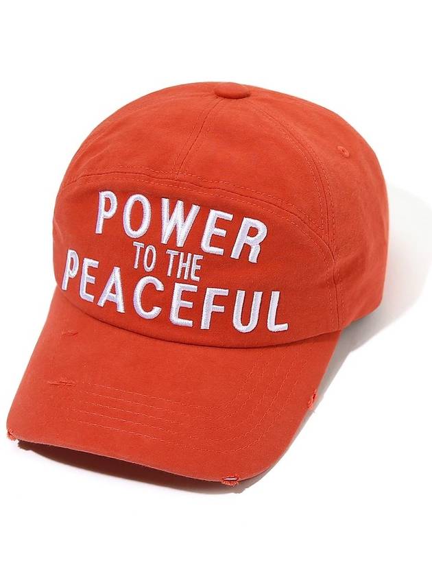 Power to The Peaceful Pannel Cap Red - OGARP - BALAAN 3