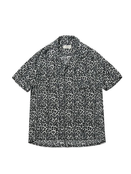 HAWAIAN SHIRT LEOPARD WHITEBLACK - ROLLING STUDIOS - BALAAN 2