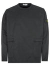 Wappen Twill Pocket Sweatshirt Grey - STONE ISLAND - BALAAN 2