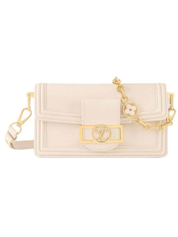 Dauphine East West Shoulder Bag Beige - LOUIS VUITTON - BALAAN 1