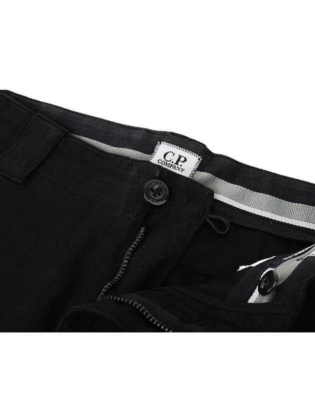 Men's Ottoman Straight Pants Black - CP COMPANY - BALAAN 4