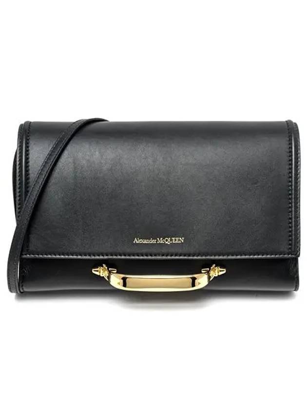 The Story Crossbag Black - ALEXANDER MCQUEEN - BALAAN.