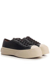 Pablo Nappa Low-Top Sneakers Black - MARNI - BALAAN 3