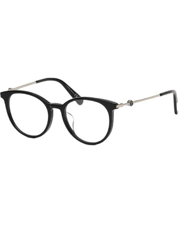 Eyewear Round Eyeglasses Black - MONCLER - BALAAN 1