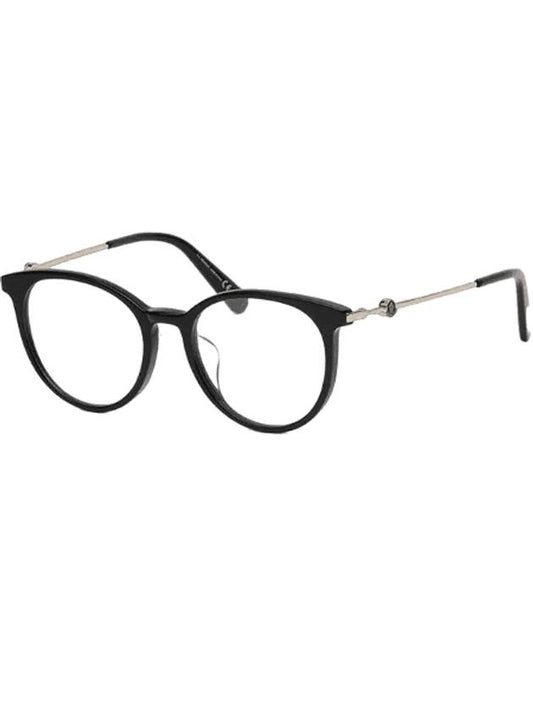 eyewear round glasses black - MONCLER - BALAAN 1