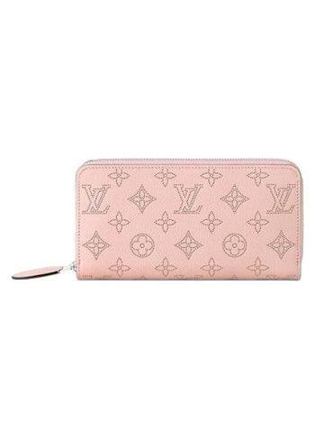 Zippy Mahina Leather Long Wallet Rose Jasmine - LOUIS VUITTON - BALAAN 1