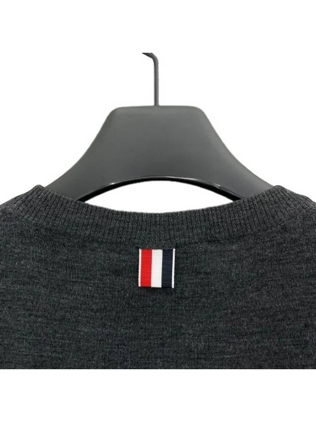 Diagonal armband wool knit MKA002A 022 - THOM BROWNE - BALAAN 5