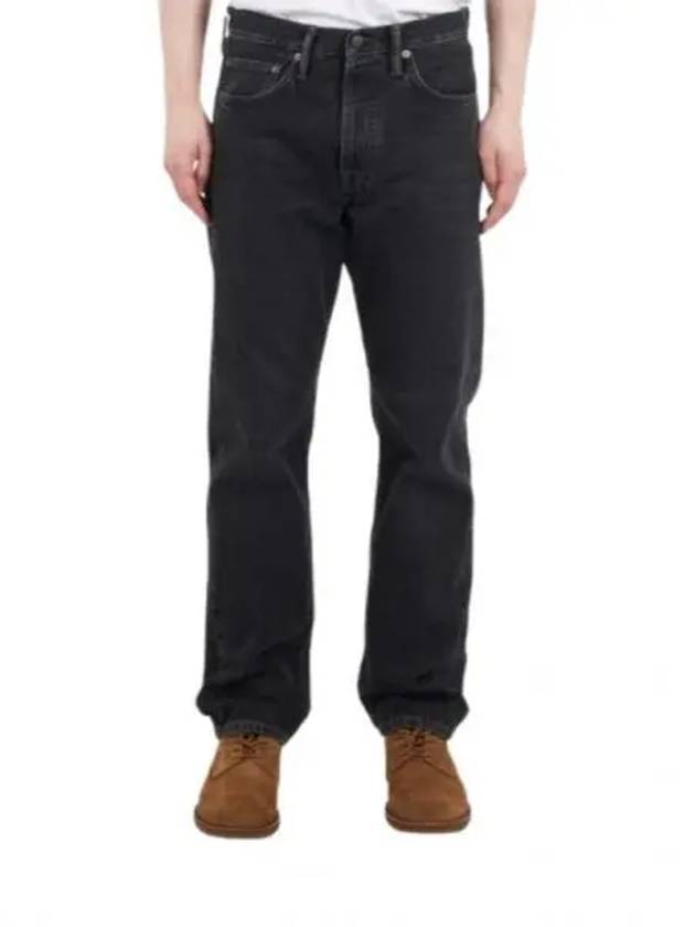 Regular Fit Straight Jeans Black - ACNE STUDIOS - BALAAN 2