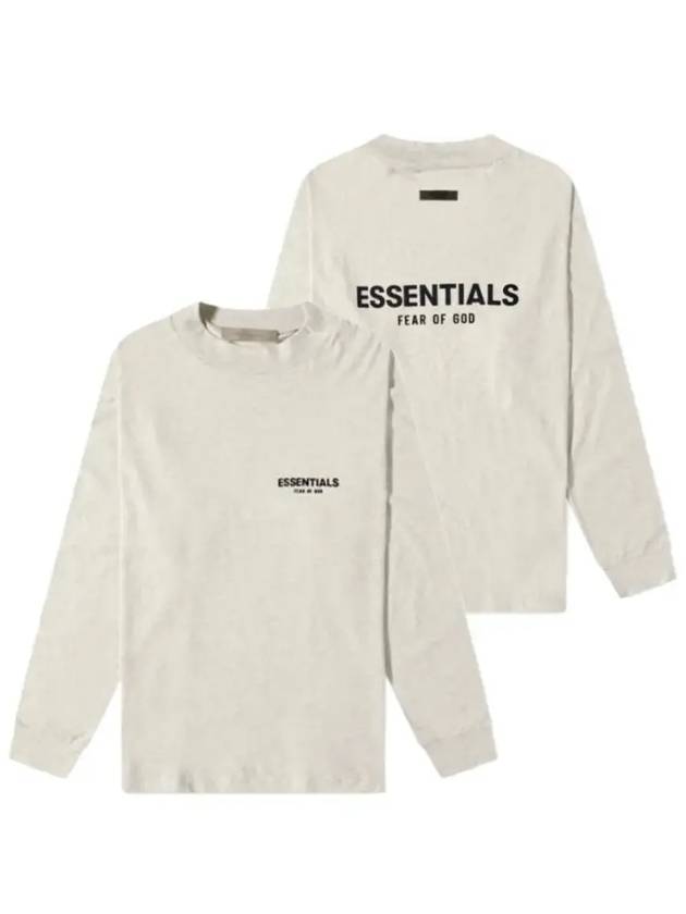 Mock Neck Long Sleeve T-Shirt Light Oatmeal - FEAR OF GOD ESSENTIALS - BALAAN 2