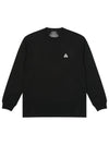 sofa long sleeve tshirt black sofa ls tee - PALACE - BALAAN 1