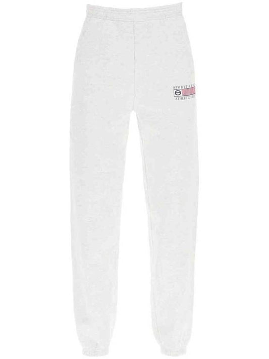 Athletic Group Track Pants Heather Grey - SPORTY & RICH - BALAAN 1