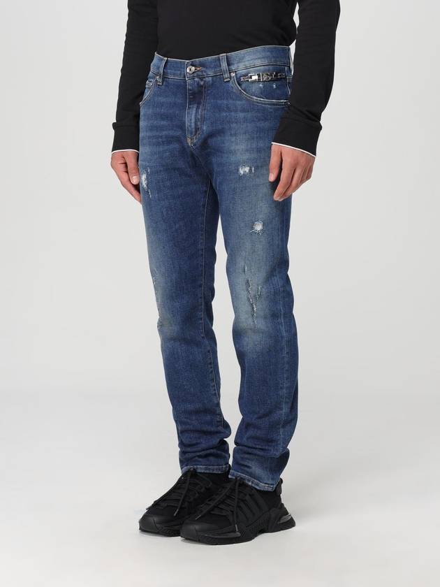 Jeans Dolce & Gabbana in denim di cotone used - DOLCE&GABBANA - BALAAN 3