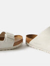 Arizona rubber sole molded footbed buckle suede sandals - BIRKENSTOCK - BALAAN 4
