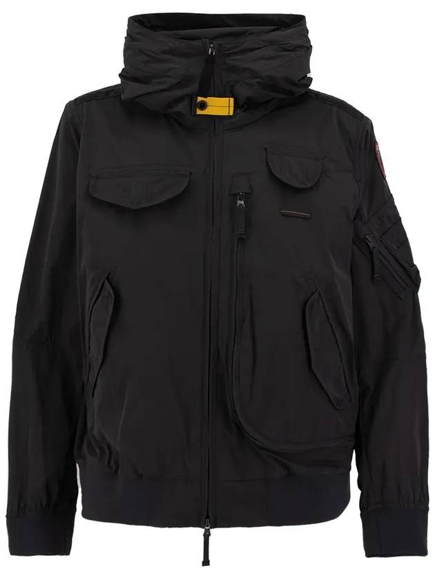 Men's Logo Bomber Jacket Black - PARAJUMPERS - BALAAN 1