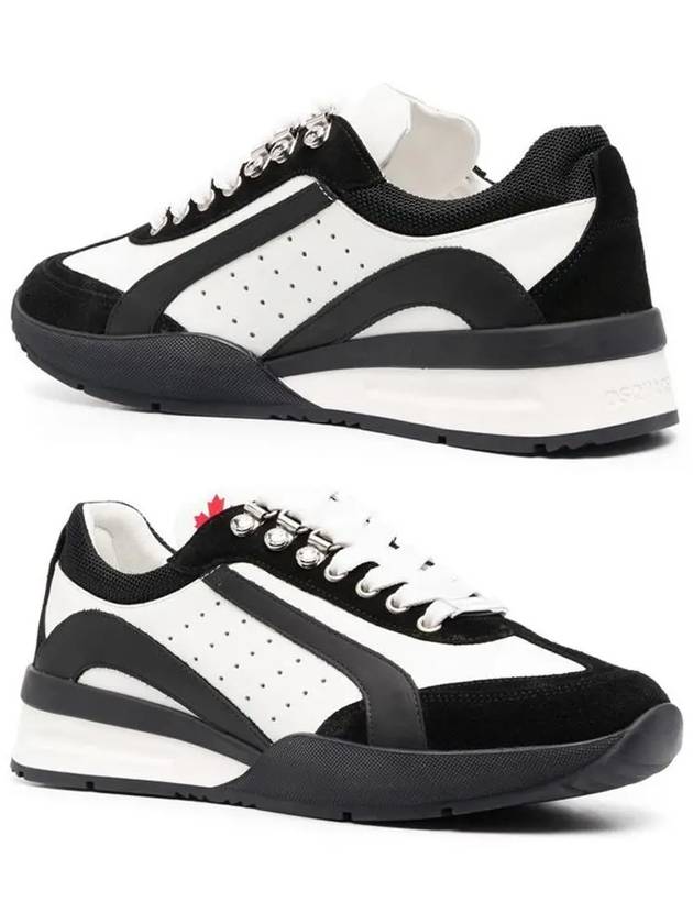 Original Legend Low Top Sneakers White Black - DSQUARED2 - BALAAN 3