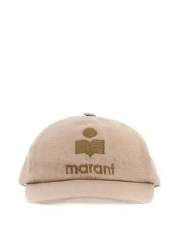 Tyron Logo Cotton Ball Cap Beige - ISABEL MARANT - BALAAN 2