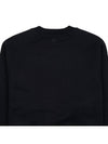 Small Heart Logo Sweatshirt Black - AMI - BALAAN 8