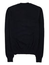 Heart Wappen Wool Cardigan Black - COMME DES GARCONS - BALAAN 3