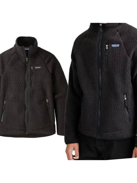 Retro Pile Fleece Zip-Up Jacket Black - PATAGONIA - BALAAN 2