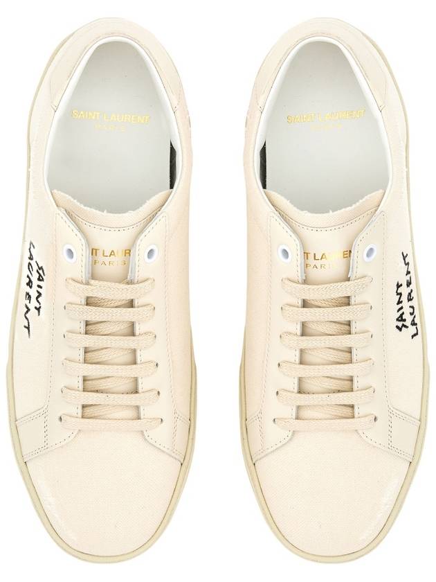 Court Classic SL/06 Sneakers Cream - SAINT LAURENT - BALAAN 9