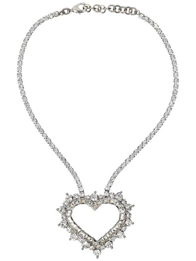 Alessandra Rich Chocker Crystal Heart - ALESSANDRA RICH - BALAAN 1