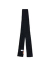 Unisex muffler black SCARF BK - ANDERSEN-ANDERSEN - BALAAN 2