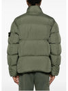 Garment Dyed Crinkle Reps Down Padding Olive - STONE ISLAND - BALAAN 3