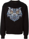 Owl embroidery sweatshirt black JC62410105 - JUUN.J - BALAAN 1