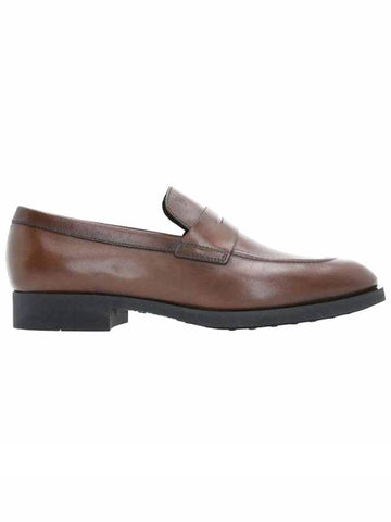 Men's Penny Slot Loafers Brown - TOD'S - BALAAN.