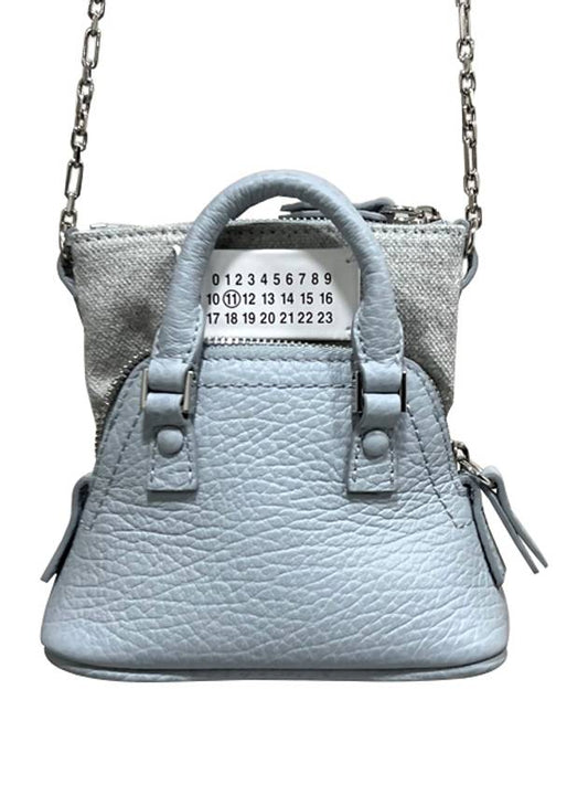 5AC Classic Baby Shoulder Bag Pale Blue - MAISON MARGIELA - BALAAN 2