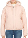 Women's Reversible Quilted Eaton Fur Jacket Rose - MOOSE KNUCKLES - BALAAN 8