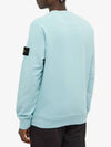 Wappen Patch Crew Neck Sweatshirt Mint - STONE ISLAND - BALAAN 5