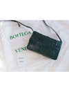 Intrecciato Triangle Buckle Cassette Cross Bag Dark Green - BOTTEGA VENETA - BALAAN 3