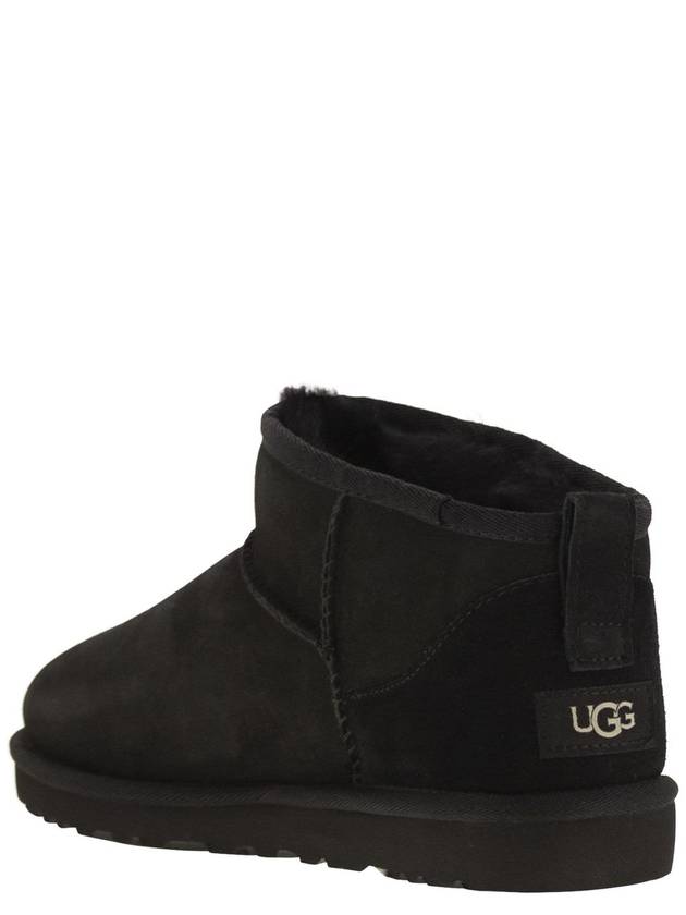 Men's Classic Ultra Mini Ankle Boots Black - UGG - BALAAN 4