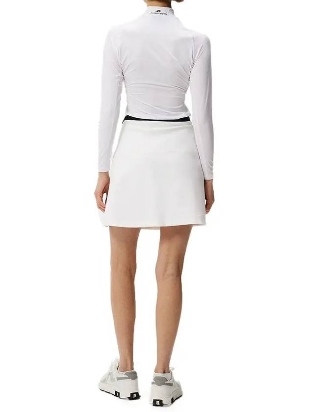 Themba A-Line Skirt White - J.LINDEBERG - BALAAN 4