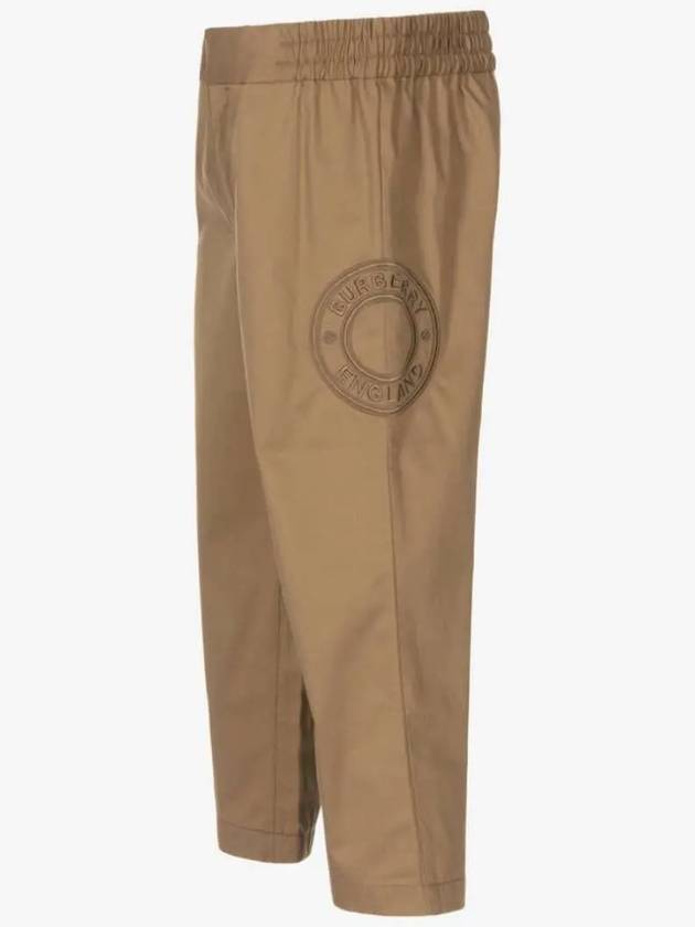 Kids Circle Logo Cotton Pants 8063417 Outlet Italy - BURBERRY - BALAAN 2