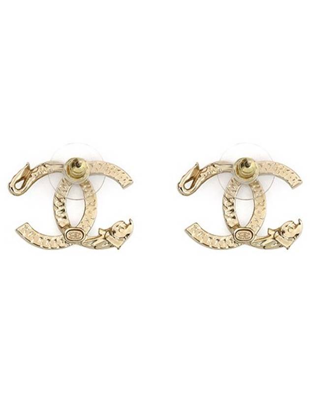 CC Crystal Earrings Gold - CHANEL - BALAAN 3