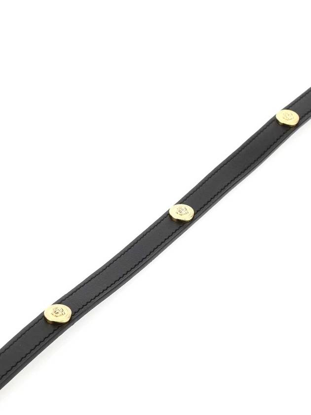 Leather Leash WITH Medusa Stud ZDOGLACE4 ZPEL0061 Z1008 B0230276455 - VERSACE - BALAAN 3