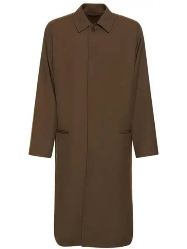 Raglan Suit Single Coat Brown - LEMAIRE - BALAAN 2