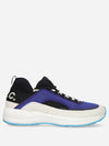 Run Around Logo Low Top Sneakers Black Blue - A.P.C. - BALAAN 2