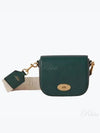 Small Darley Satchel Silky Calf Shoulder Bag Green - MULBERRY - BALAAN 2