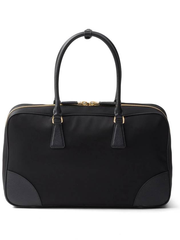 Re-Edition 1978 Re-Nylon Saffiano Leather Large Tote Bag Black - PRADA - BALAAN 5