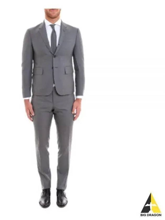 Men's Wool High Armhole Fit 3 Suit Medium Gray - THOM BROWNE - BALAAN 2