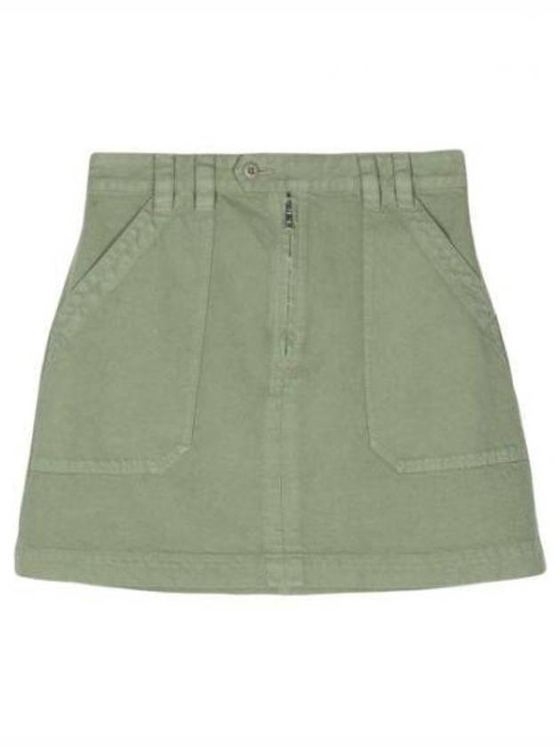 Sarah Short A-line Skirt Green - A.P.C. - BALAAN 2