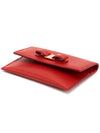 Vara Bow Card Wallet Red - SALVATORE FERRAGAMO - BALAAN 4