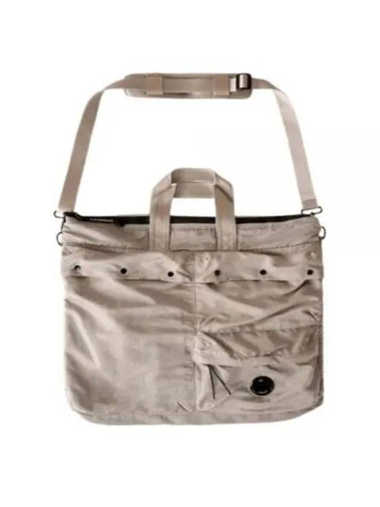 Lens Large Tote Bag Light Grey - CP COMPANY - BALAAN 2