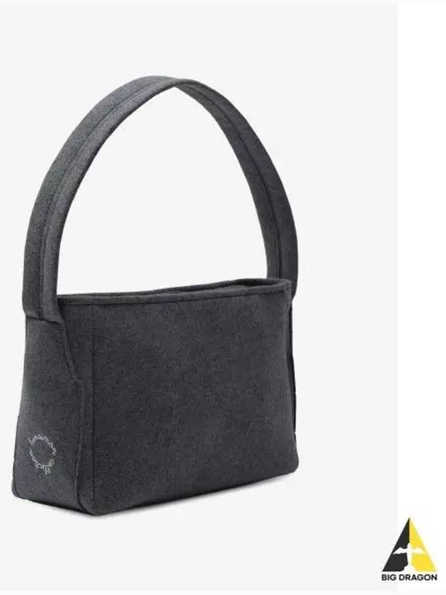 FELT SHOULDER BAG CHARCOAL - BENSIMON - BALAAN 1